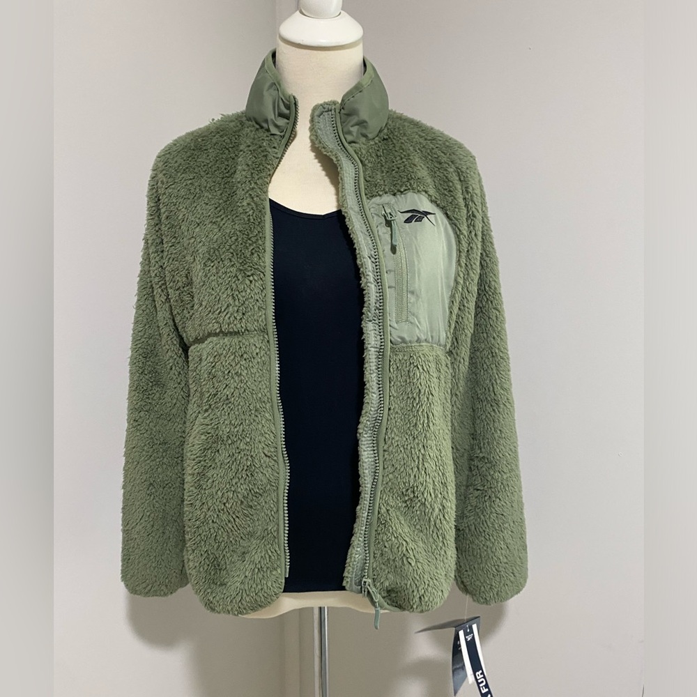 Reebok Sage Faux Fur Jacket